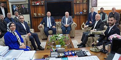 Gürkan ve Varank ‘tan Başkan Aydın’a Ziyaret