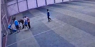 Halı sahada yürek yakan ölüm