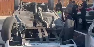 Hastane kavşağında kaza: 5 yaralı