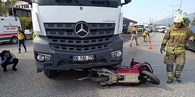 Hatay’da motosikletin sürücüsü hayatını kaybetti