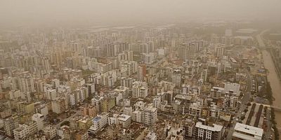 Hava kızıla döndü