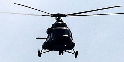 Helikopter düştü: 3 ölü