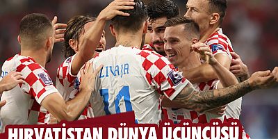 Hırvatistan dünya üçüncüsü