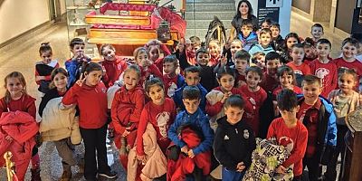 İlkokul öğrencileri, Kent Müzesi'nde tarihe yolculuk yaptı