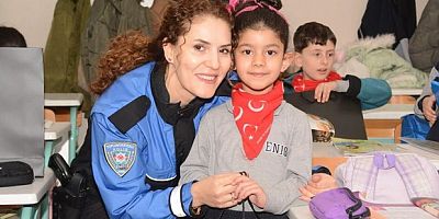 İlkokul öğrencilerine güvenlik eğitimi