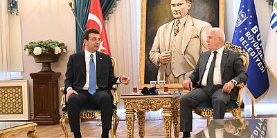İmamoğlu’ndan Başkan Bozbey’e ziyaret