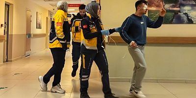 İnegöl'de işçi gözünden yaralandı