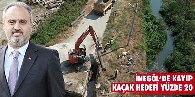 İnegöl’de kayıp kaçak hedefi yüzde 20