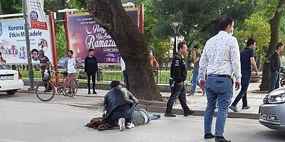 İnegöl'de motosiklet yayaya çarptı: 3 yaralı