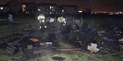 İnegöl'de yangında tavuklar telef oldu