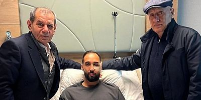 İsa Doğan'ı hastanede ziyaret ettiler