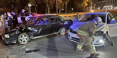 İskenderun'da trafik kazası :1 yaralı