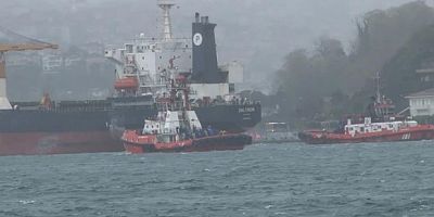İstanbul Boğazı'nda arıza yapan gemi kurtarıldı