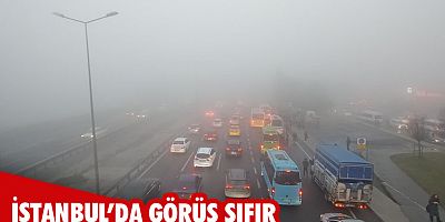 İstanbul'da görüş sıfır!