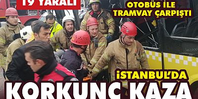 İstanbul'da korkunç kaza: 19 yaralı