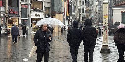 İstanbul'da soğuk hava ve yağmur etkili oluyor