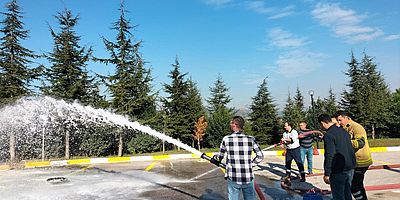 İtfaiyeden İZAYDAŞ’a eğitim