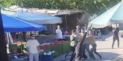 İzmir'de pazarcılar arasında silahlı kavga