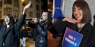 Kanseri yendi, davul-zurna ile kutladı