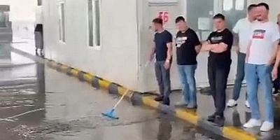 Kapıkule’de yollar göle döndü