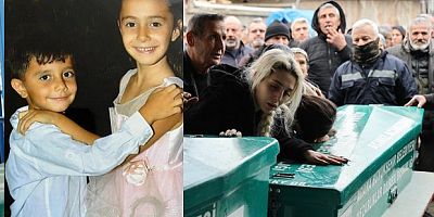 Kardeşler yan yana toprağa verildi