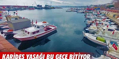 Karides yasağı bu gece bitiyor