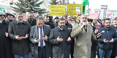 Kars'ta Caferiler İran'a düzenlenen saldırıları kınadı