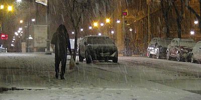 Karslılar baharı unuttu