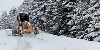Kastamonu’da 169 köy yolu kapandı