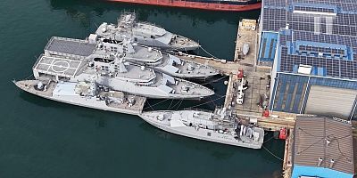 Katar için üretilen hücumbotları suya indirildi