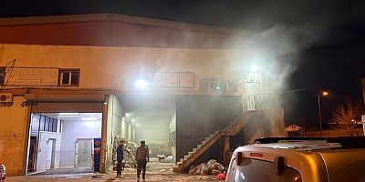 Kayseri’de hayvansal yan ürünler tesisinde yangın