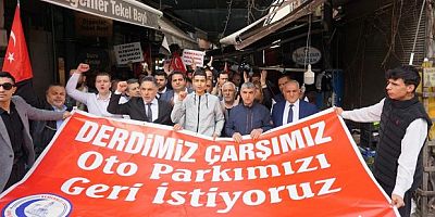 Kemeraltı esnafı kepenk kapattı