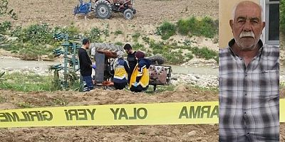 Kilis'te traktör kazası: 1 ölü