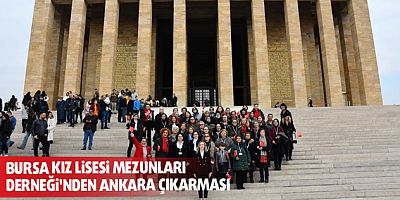 Kız Lisesi Mezunları Derneği'nden Ankara çıkarması