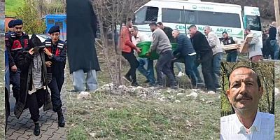 Kocası toprağa kendisi de hapse girdi