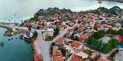 Konya'da sanki deniz var