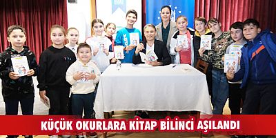 Küçük okurlara kitap bilinci aşılandı