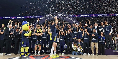 Kupa üst üste 3. kez Fenerbahçe'nin