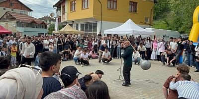 Kurban Bayram'nda çocuklar gibi eğlendiler