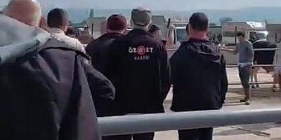 Kurban pazarında kavga