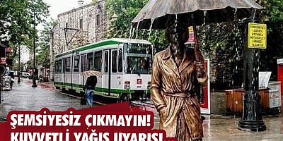 Kuvvetli yağış uyarısı...