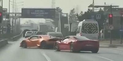 Lamborghini ve Ferrari sürücülerine 100 bin TL ceza