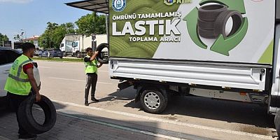 Lastikler, ekonomiye kazandırılıyor