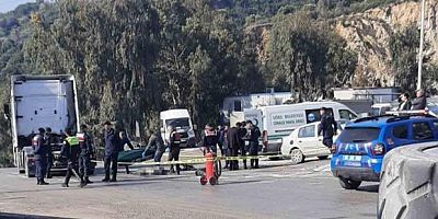 Maden ocağında tırın altında kalan kadın hayatını kaybetti