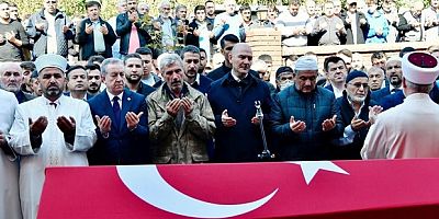 Maden şehidi Ayvaz son yolculuğuna uğurlandı