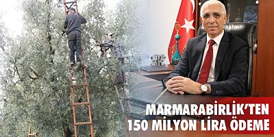 Marmarabirlik’ten 150 milyon lira ödeme