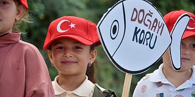 Mavi Bayraklı plajda anlamlı etkinlik