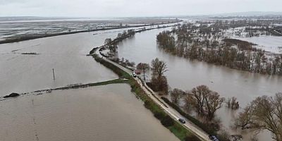 Meriç Nehri taştı