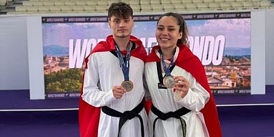 Milli taekwondoculardan 1 altın, bir bronz