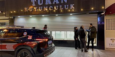 Milyonluk vurgun yapan kuyumcuda inceleme